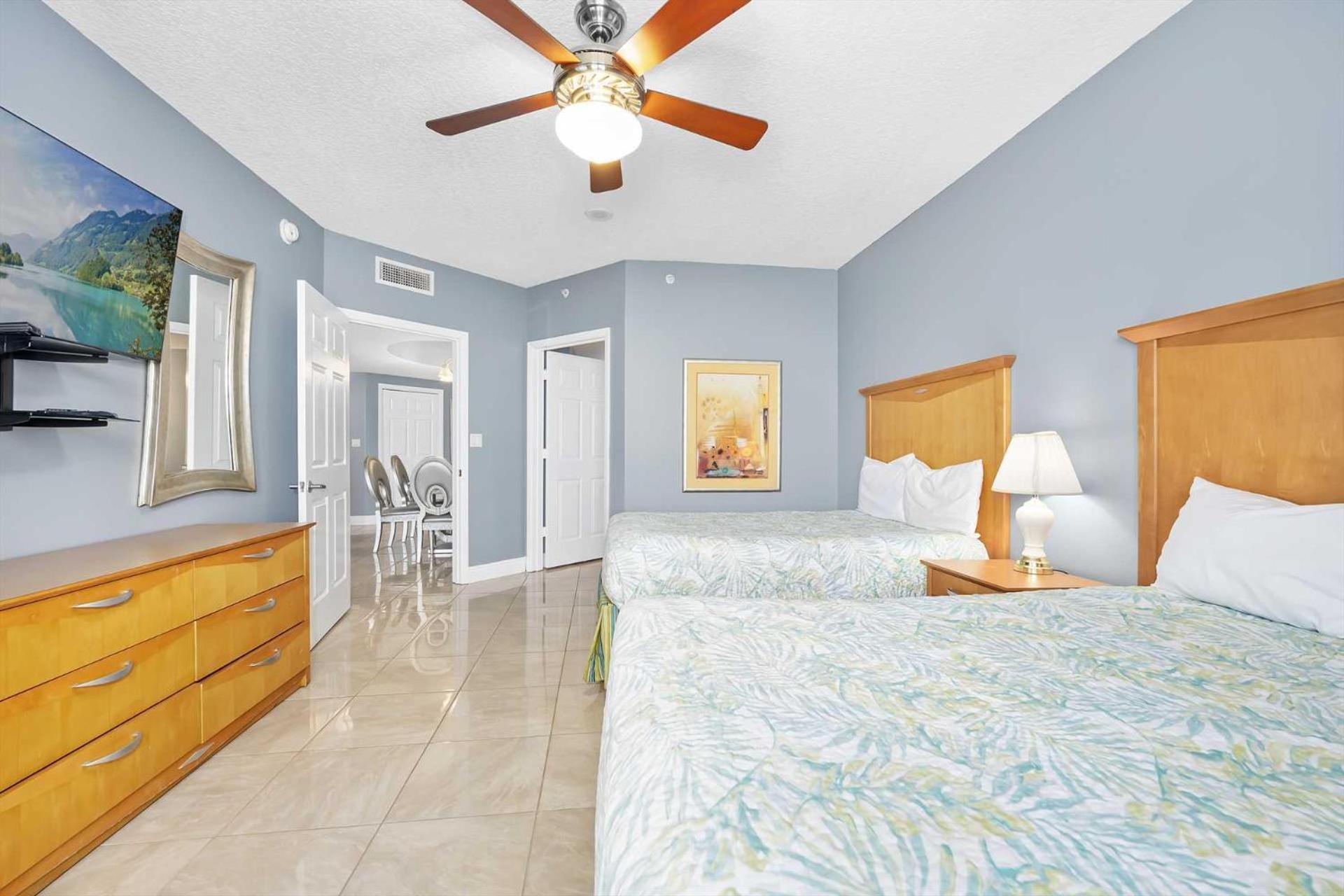 Luxury 2br Dbl Balcony Direct Ocean Wyndham Hébergement de vacances Daytona Beach